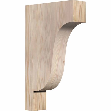 Ekena Millwork Newport Smooth Corbel, Douglas Fir, 3 1/2"W x 12"D x 20"H COR04X12X20NEW00SDF